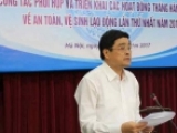 BÁT QUANG HƯỚNG ỨNG THÁNG HÀNH ĐỘNG AN TOÀN, VỆ SINH LAO ĐỘNG NĂM 2017